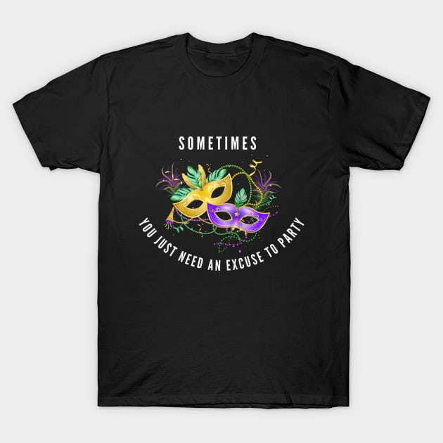 Mardi Gras carnival 2023 T-Shirt by TextureMerch